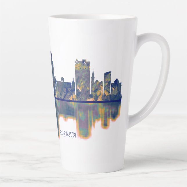 Caneca De Café Latte Augusta Skyline (Direita)