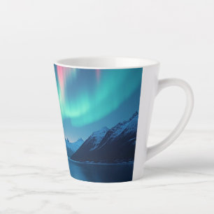 Caneca De Café Latte Aurora Islandesa