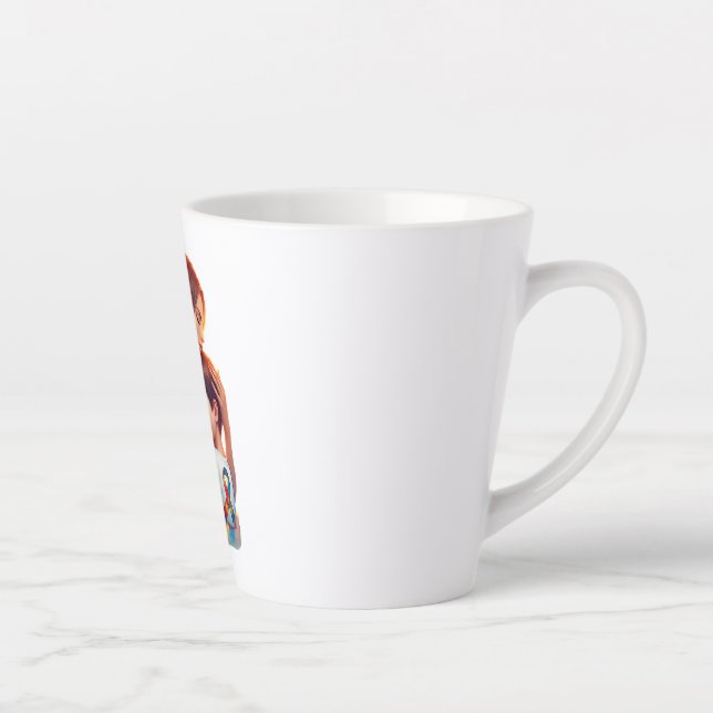 Caneca De Café Latte Autism (Direita)
