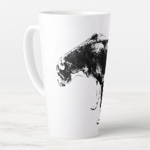 Caneca De Café Latte Autumn Guardian em Tinta