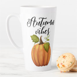 Caneca De Café Latte Autumn Vibes