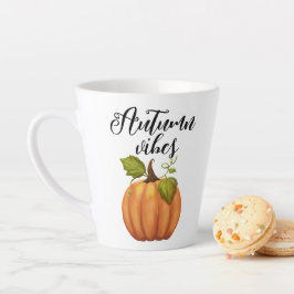 Caneca De Café Latte Autumn Vibes Latte Mug