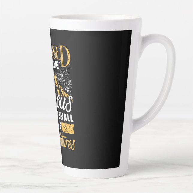 Caneca De Café Latte Aventura Abençoada (Direita)