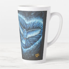 Caneca De Café Latte Aves Voando Juntas-