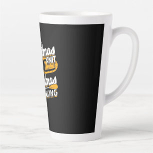 Caneca De Café Latte Avó Real Vai Kayaking