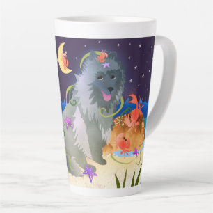 Caneca De Café Latte BABY IM A STAR finlandesa Lapphund Mug