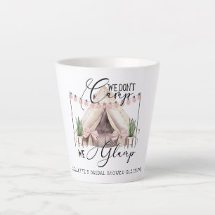 Caneca De Café Latte Bachelorette Glamping Party Guest Latg