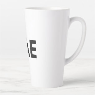 Caneca De Café Latte bae