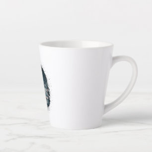Caneca De Café Latte Balé Chihuahua Ballerina dança