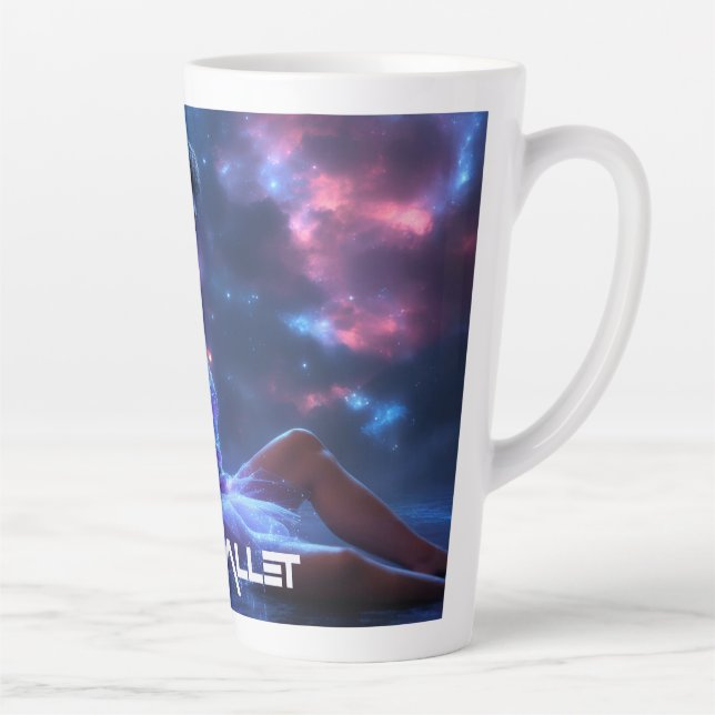 CANECA DE CAFÉ LATTE BALLET - EU AMO BALLET (Direita)