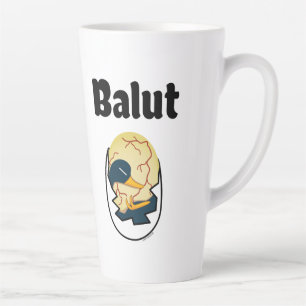 Caneca De Café Latte Balut ovo embrião de ovo proteína filipino