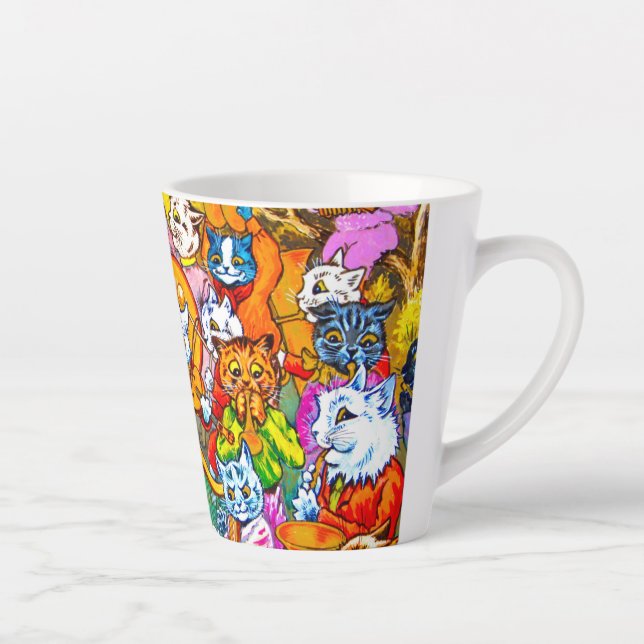 Caneca De Café Latte Banda Musical de Cat (Direita)