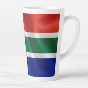 Caneca De Café Latte Bandeira da SA