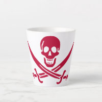 Bandeira do Crânio e Espadas Pirata do Calico Jack