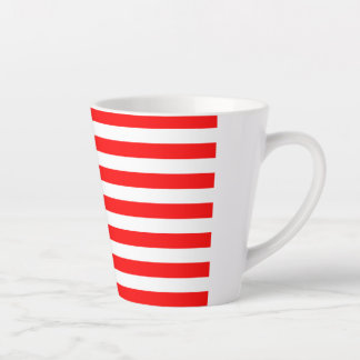 Caneca De Café Latte Bandeira dos EUA Totalmente Impressa Pequena