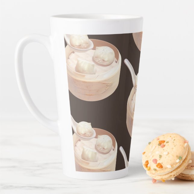 Caneca De Café Latte Bao Baby - Tea Time Bao Buddies (In Situ)
