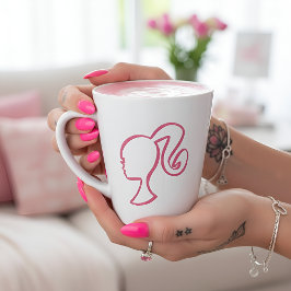 Caneca De Café Latte Barb Latte Mug