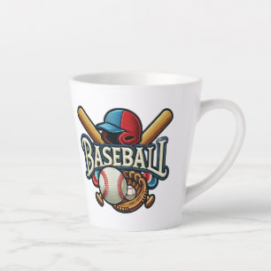 Caneca De Café Latte Baseball Classic Essentials / Legenda Retroativa d