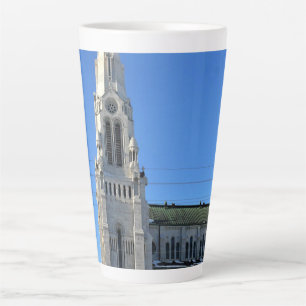 Caneca De Café Latte Basilica de Sainte Anne de Beaupre, Quebec, Canad