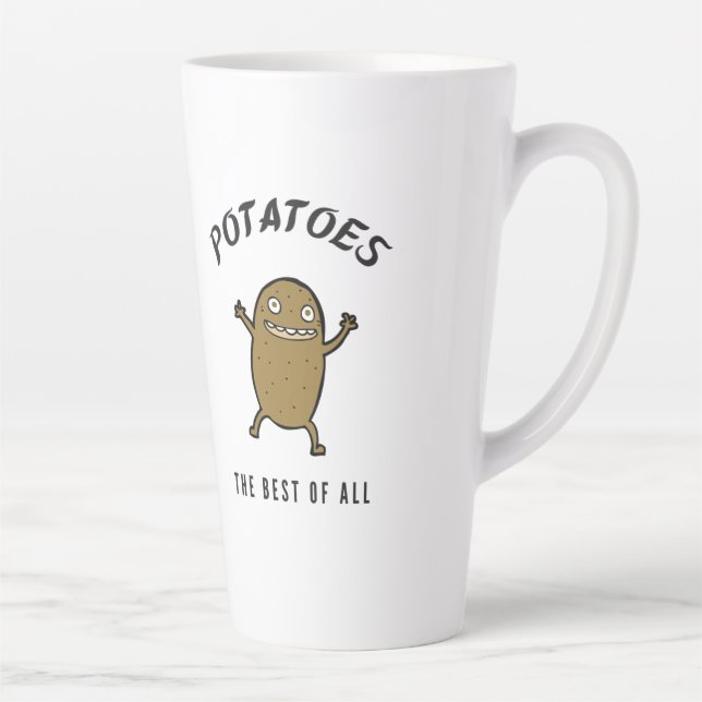 Caneca De Café Latte Batatas são as melhores de todas (Direita)