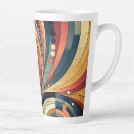 Caneca De Café Latte Bauhaus Duality Latte Mug