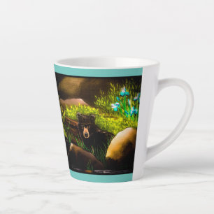 Caneca De Café Latte Bear Bear Latte