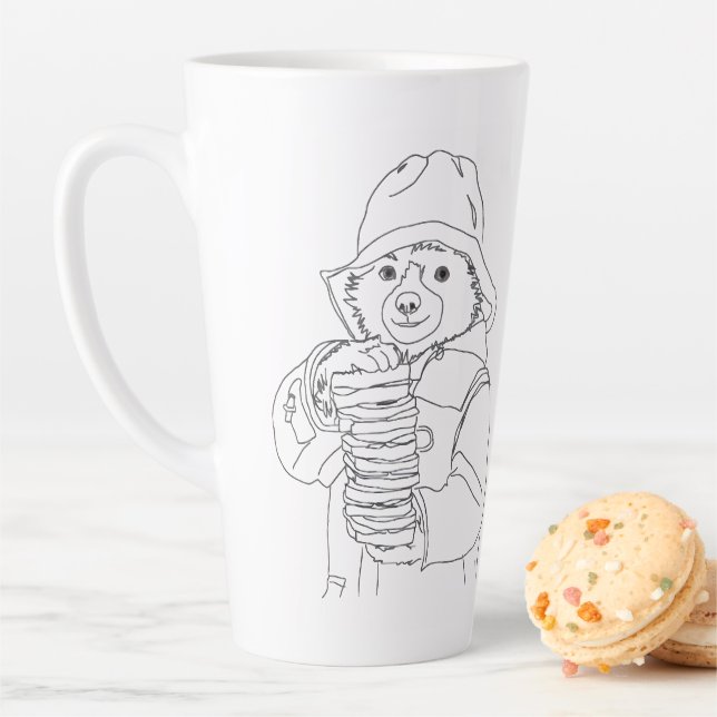 Caneca De Café Latte Bear with Sandwiches (In Situ)