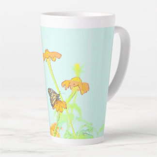 Caneca De Café Latte Beautiful Butterfly Latte Mug