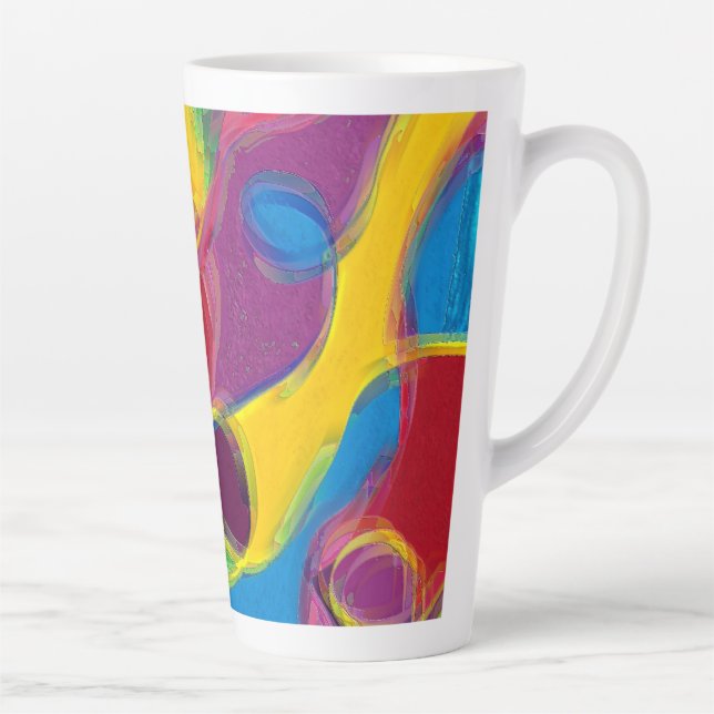 Caneca De Café Latte Bêbado de Doce (Direita)
