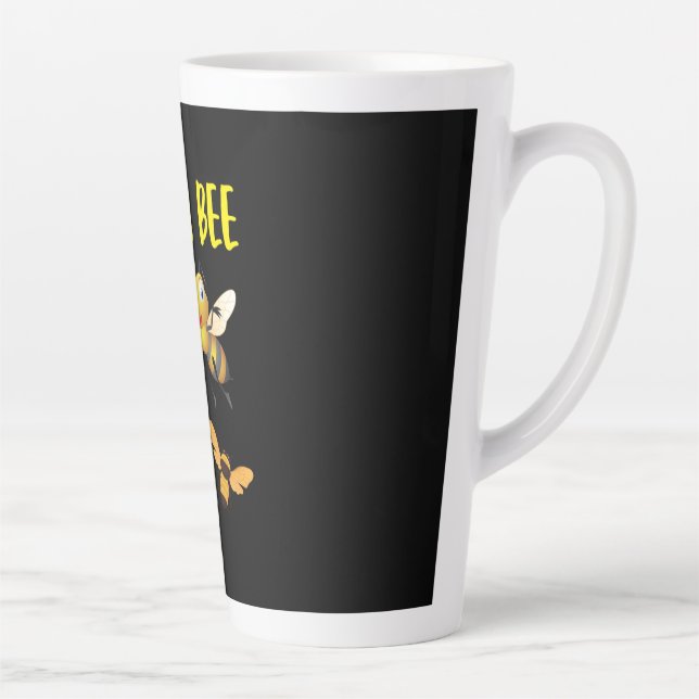Caneca De Café Latte Beekeeper Art Mama Bee (Direita)