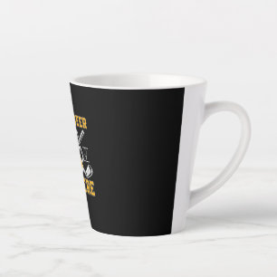 Caneca De Café Latte Beer Drinker Golf E Beer Aniversário