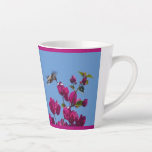 Caneca De Café Latte Beija-flor do Peru Latte Mug