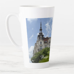 Caneca De Café Latte Belas vistas de Praga