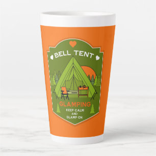 Caneca De Café Latte Bell Tent Glamping