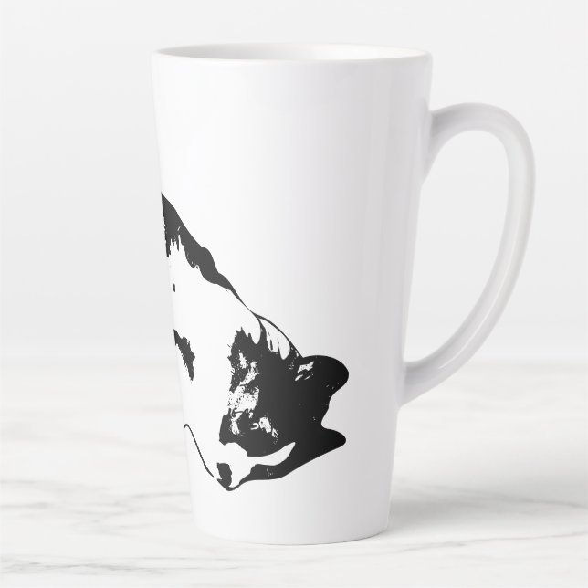 Caneca De Café Latte Belly-Up Bliss (Direita)