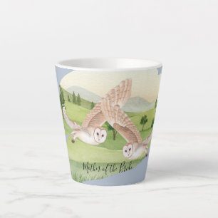 Caneca De Café Latte Belo Casamento OWLS