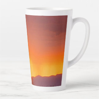Caneca De Café Latte Belo Sol do Deserto