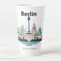 Berlim Skyline Tasse - Heimatliebe Pur