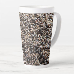 Caneca De Café Latte besouro-da-casca-do-abeto-europeu