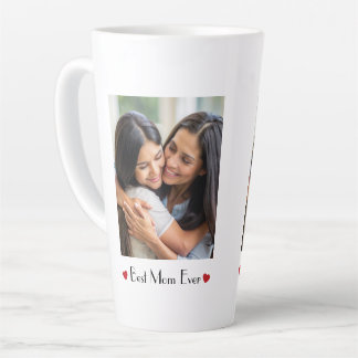 Caneca De Café Latte Best Mom Ever Personalized Mug | Gift For Mom