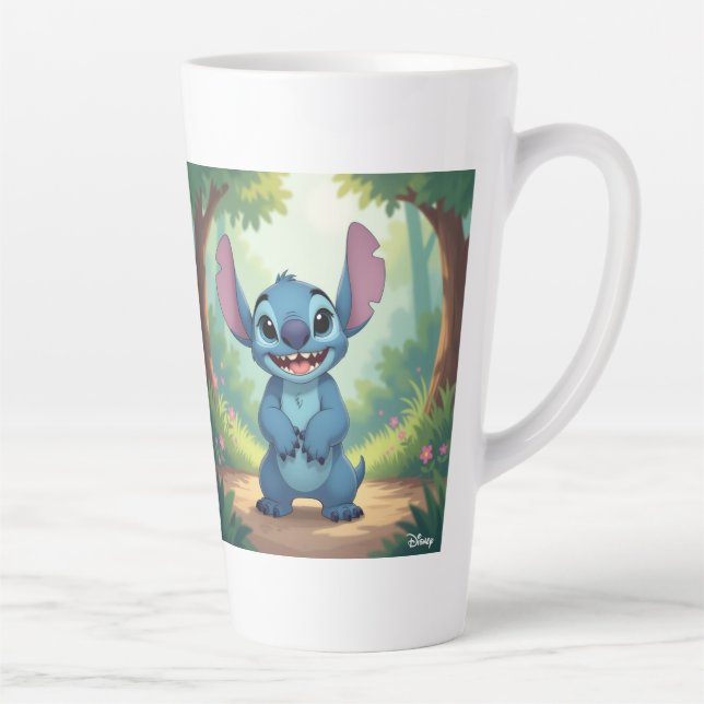 Caneca De Café Latte Beste Freunde fürs Leben – Lilo & Stitch   (Direita)