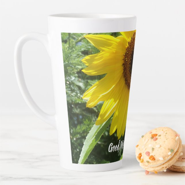 Caneca De Café Latte Beverage Mug, Good Morning Sunshine, Coffee Cup (In Situ)