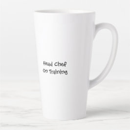 Caneca De Café Latte Billy the Chef Masterchef Print Latte Mug