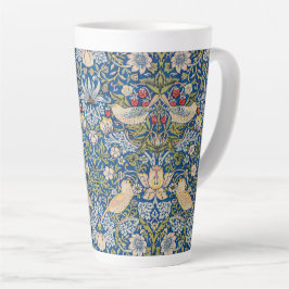 Caneca De Café Latte Bird Art Nouveau Design