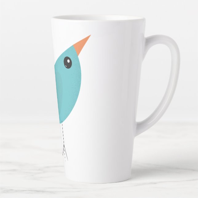 Caneca De Café Latte Birdy (Direita)