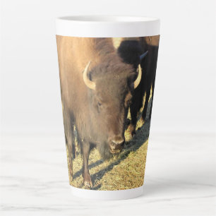 Caneca De Café Latte Bison no Colorado