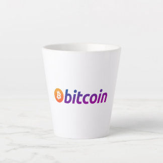 Caneca De Café Latte Bitcoin Miami