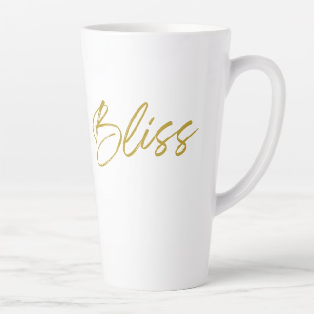 Caneca De Café Latte Bliss Tall Latte Mug (Direita)