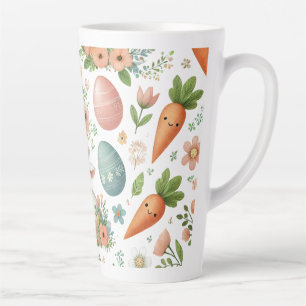 Caneca De Café Latte Blister Coelhinho da Springtime - Páscoa Latte