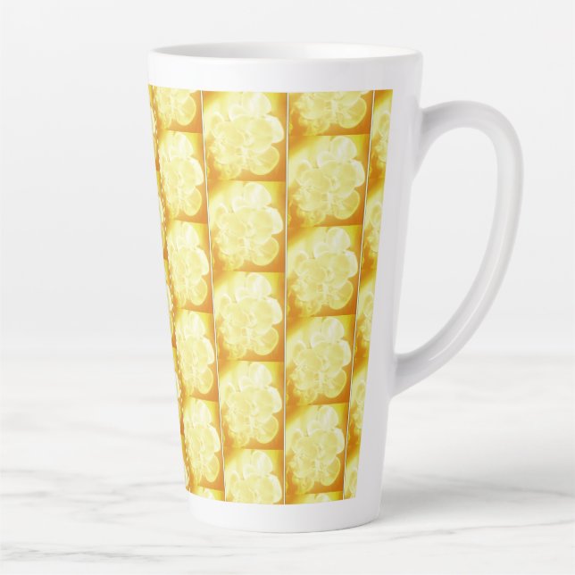 Caneca De Café Latte blocos ouro (Direita)